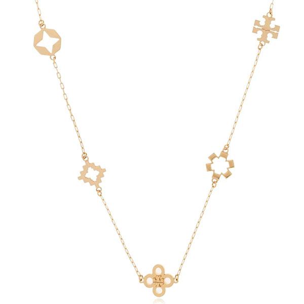 トリーバーチ ネックレス アクセサリー ジュエリー Tory Burch レディース ロゴの画像