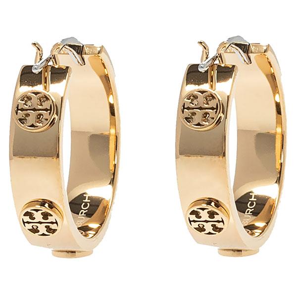 トリーバーチ フープピアス イヤリング アクセサリー ジュエリー Tory Burch レディース ロゴ | TORY BURCH | 01