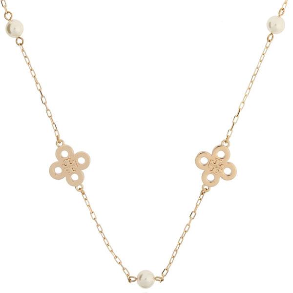 トリーバーチ ネックレス アクセサリー ジュエリー Tory Burch レディース ロゴ クローバー | TORY BURCH | 01