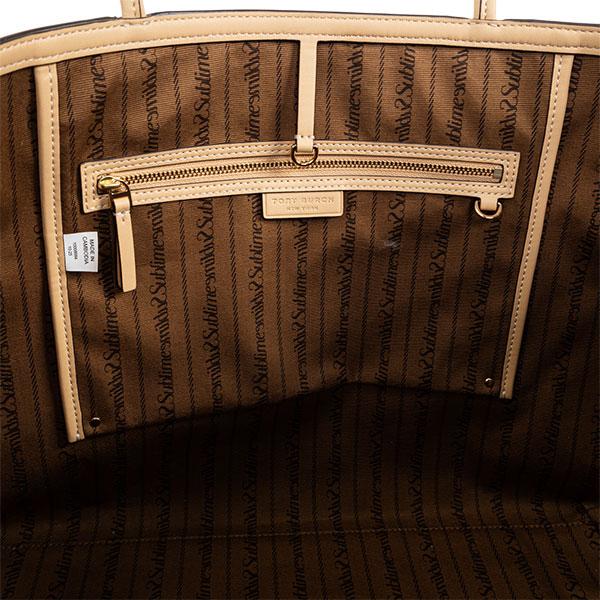 トリーバーチ トートバッグ Tory Burch レディース ロゴ ストライプの画像