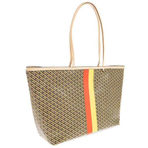 トリーバーチ トートバッグ Tory Burch レディース ロゴ ストライプの画像