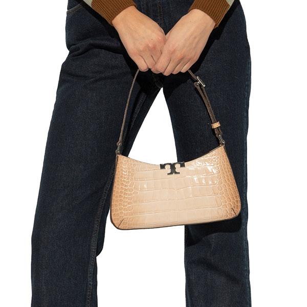 トリーバーチ ショルダーバッグ Tory Burch レディース クロコ調レザーの画像