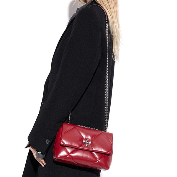 トリーバーチ ショルダーバッグ Tory Burch レディース キルティングレザーの画像