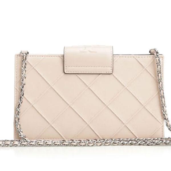 トリーバーチ ショルダーバッグ ポシェット Tory Burch レディース キルティングレザーの画像