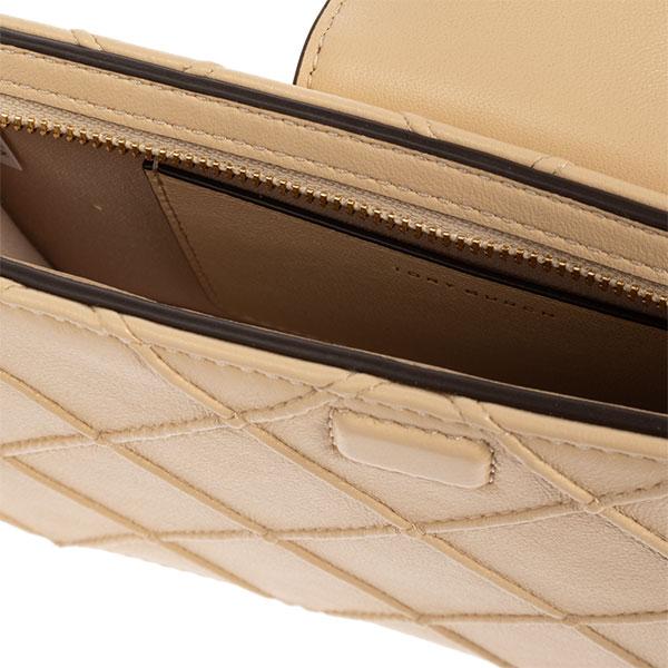 トリーバーチ ショルダーバッグ ポシェット Tory Burch レディース キルティングレザーの画像