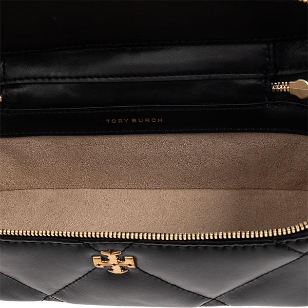 トリーバーチ バニティバッグ Tory Burch レディース ナイロン キルティングレザーの画像