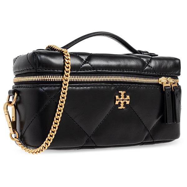 トリーバーチ バニティバッグ Tory Burch レディース ナイロン キルティングレザーの画像