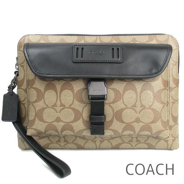 コーチ セカンドバッグ ポーチ レディース Coach メンズ シグネチャー