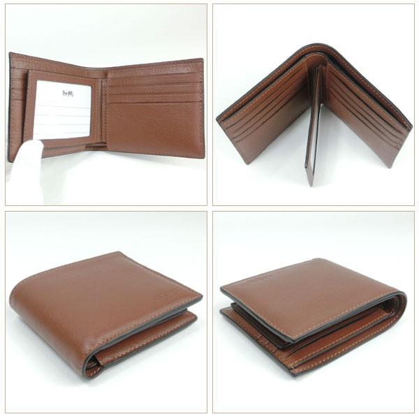 COACH（コーチ） 二つ折り財布 定期入れ パスケース IDケース メンズ