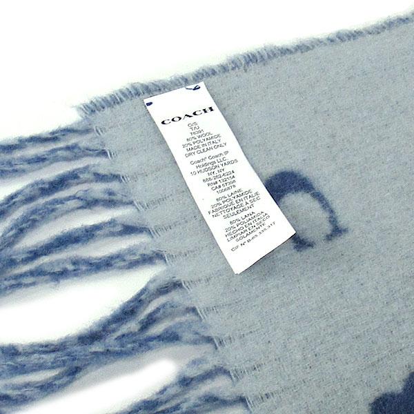 COACH（コーチ） マフラー ストール レディース 星 スター ロゴ ウール