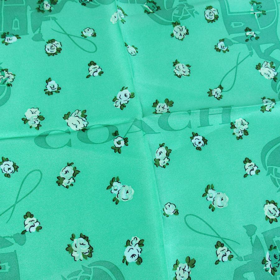 コーチ スカーフ レディース COACH 花柄 馬車モチーフ シルク | COACH | 03