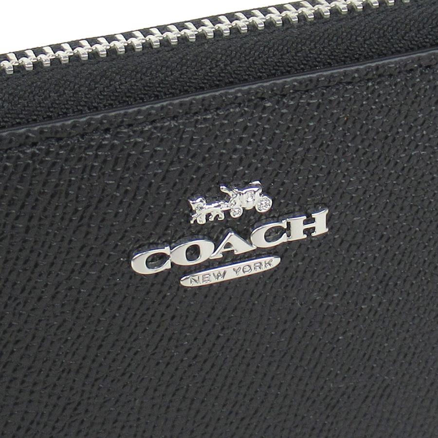 COACH（コーチ） 長財布 レディース レザー ストラップ付き