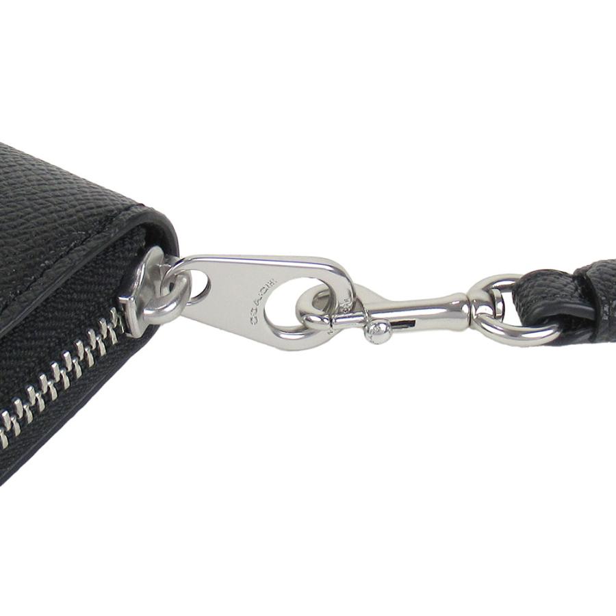 COACH（コーチ） 長財布 レディース レザー ストラップ付き