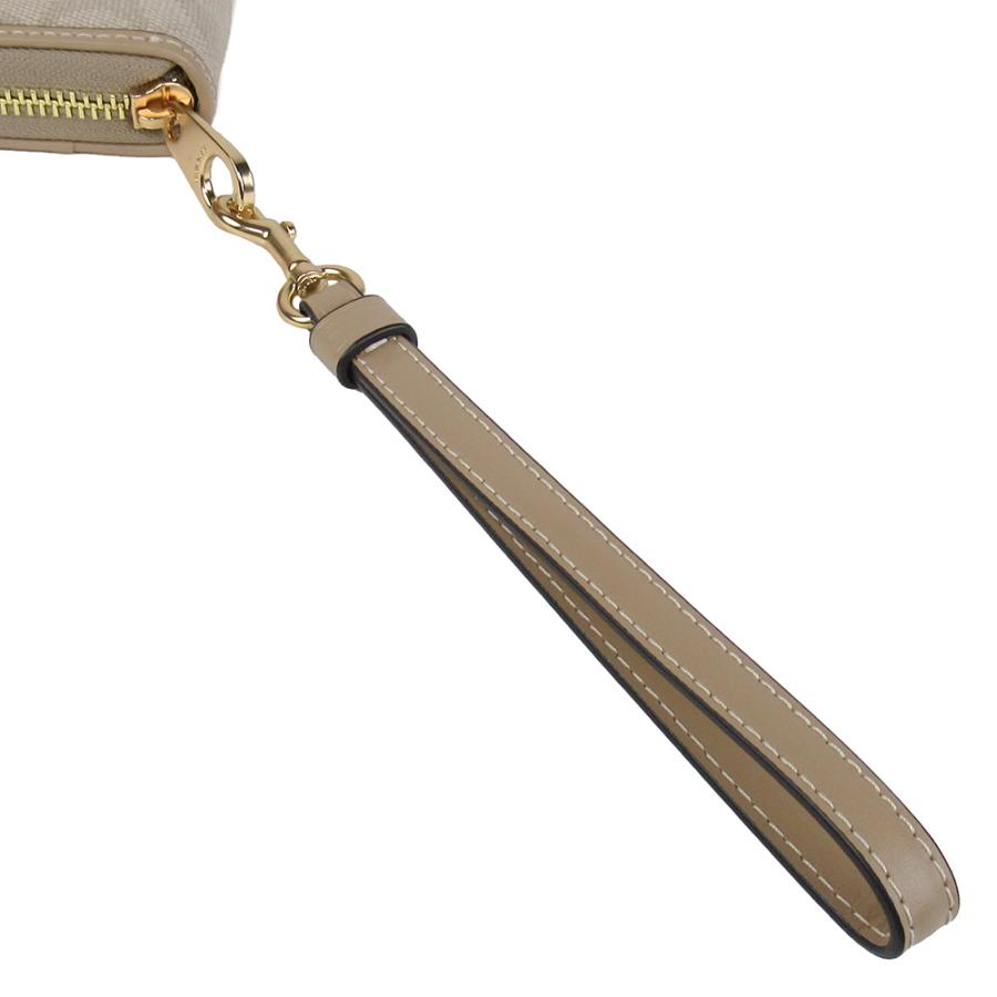 COACH コーチ 長財布 レディース シグネチャー キャンバス ストラップ