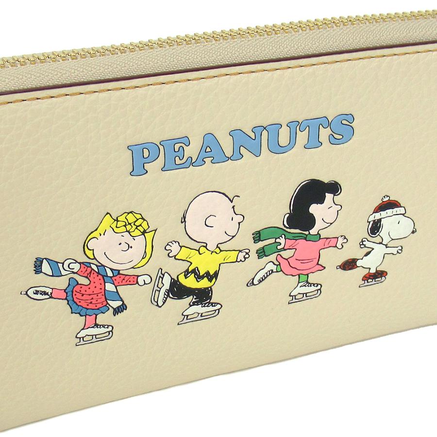 COACH コーチ 長財布 レディース スヌーピー コラボ商品 レザー COACH コーチ 長財布 レディース スヌーピー コラボ商品 レザー