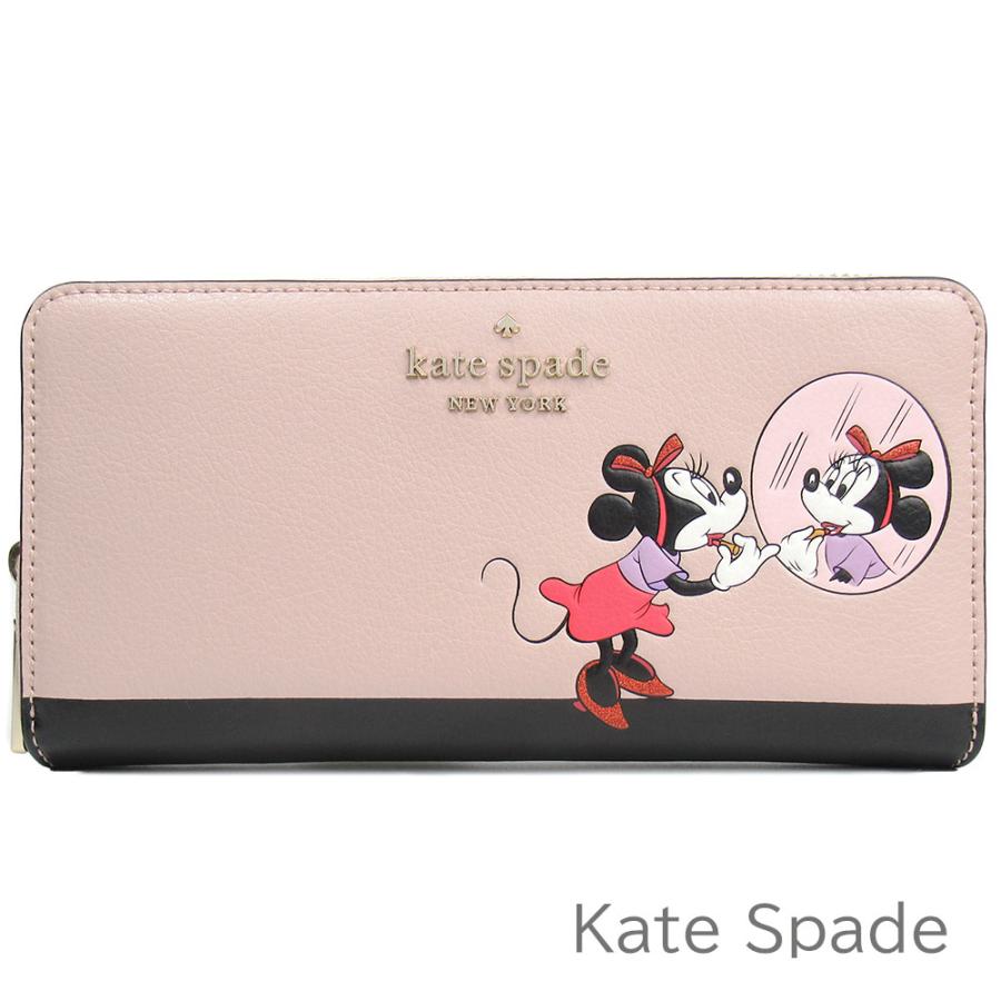 ケイトスペード 長財布 kate spade ディズニー ミニーマウス コラボ