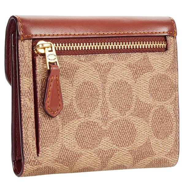 COACH（コーチ） 三つ折り財布 レディース シグネチャー