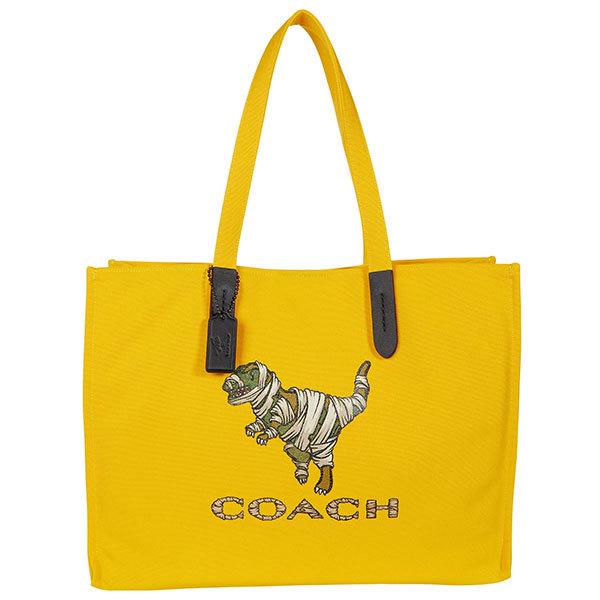 コーチ Coach トートバッグ メンズ Coach 恐竜 ニューヨークコレクション メンズ キャンバス 恐竜 Ymsz 9528