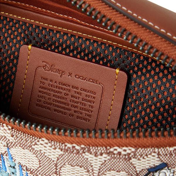 コーチ ウエストポーチ ボディバッグ メンズ COACH ディズニー ミッキーマウス ミニーマウス コラボ商品 シグネチャー｜coco｜03