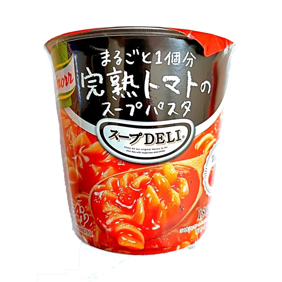 クノール スープ パスタ DELI トマト/きのこ/たらこ/エビとほうれん草/クラムチャウダー/エビとトマト/サーモンとほうれん草 時短食 非常食 ランチ 7種 ×1個｜cocoa-shop｜02