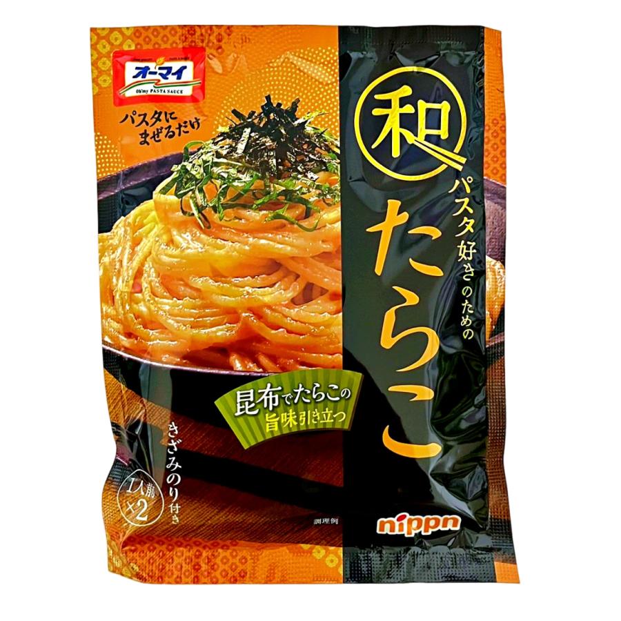 オーマイ ニップン 和パスタ好きのための パスタ ソース 7種 オーマイ ニップン 和パスタ好きのための パスタ ソース 7種
