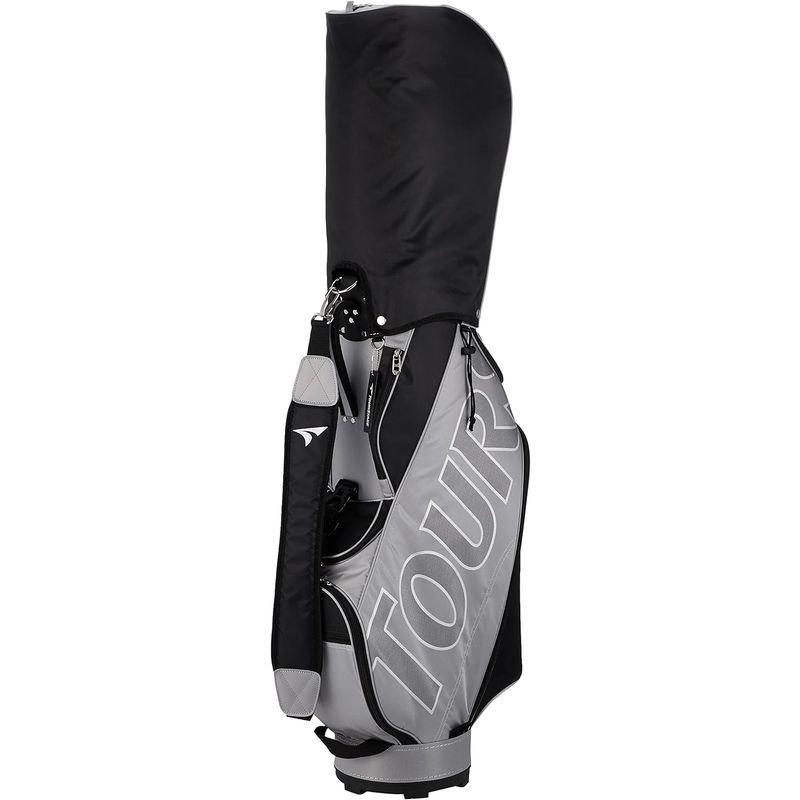 TOURSTAGE キャディバッグ ゴルフバッグ ブラック/グレー/ピンク BRIDGESTONE GOLF ブリヂストンゴルフ TOURSTAGE ツアーステージ
