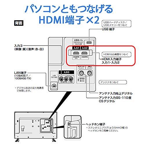 シャープ 32V型 液晶テレビ AQUOS ハイビジョン 外付けHDD対応 2T-C32AC2｜cocoa-store｜05