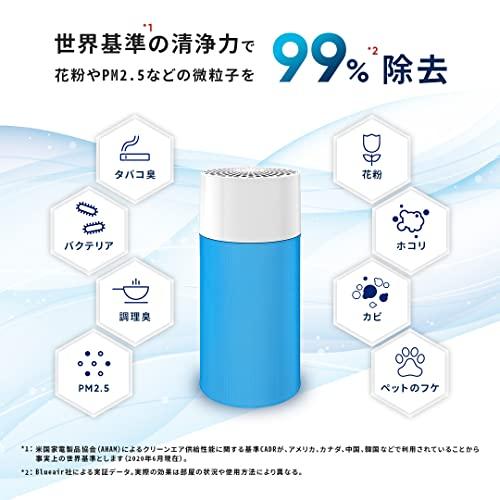 ブルーエア 空気清浄機 Blue Pure 411 軽い 持ち運び 省エネ 静音 13畳 簡単お手入れ 360度吸引 小型 花粉 ペット｜cocoa-store｜03