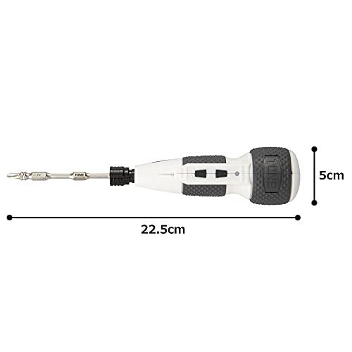 トネ(TONE) 電動ドライバー CHD21S ビット差込 ホワイト 2.5N・m｜cocoa-store｜07