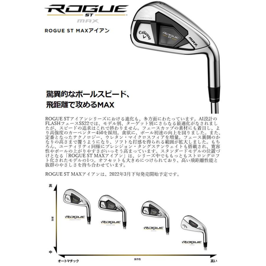Callaway（キャロウェイ） 即納OK Callaway ROGUE ST MAX アイアン