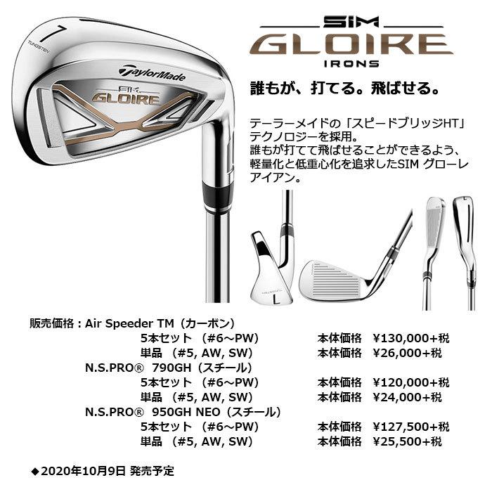 TaylorMade - テーラーメイド - SIM GLOIRE アイアン アイアン単品（#5 