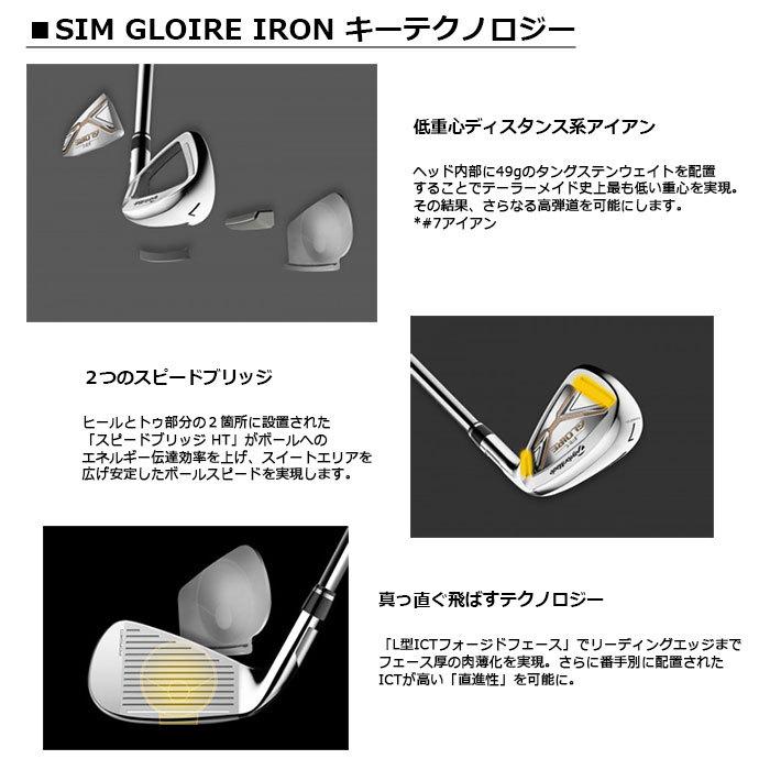 TaylorMade - テーラーメイド - SIM GLOIRE アイアン アイアン単品（#5 