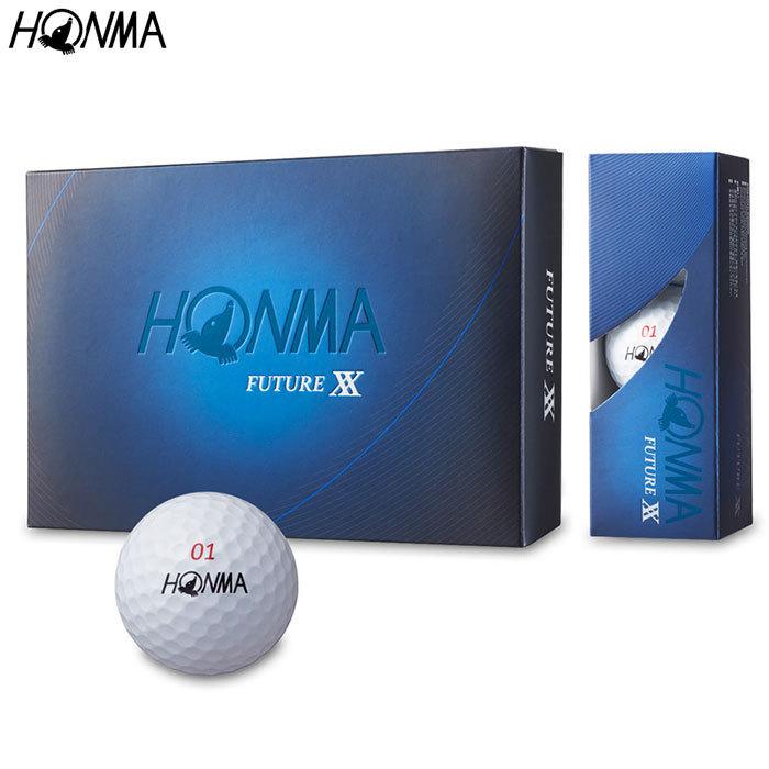 HONMA GOLF FUTURE XX ゴルフボール（2019年モデル） 1ダース（12個入り）【BT1902】 フューチャー ダブル