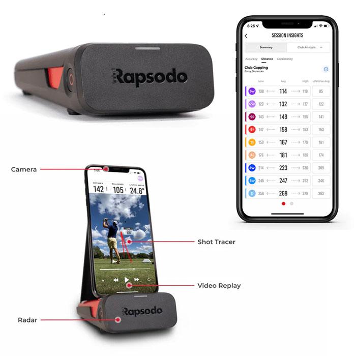 Rapsodo Mobile Launch Monitor（MLM） ゴルフ弾道測定器 ラプソード 