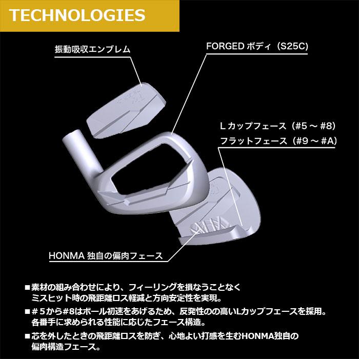 TOUR WORLD HONMA GOLF T//WORLD TW767 Px アイアン（2025） 5本セット