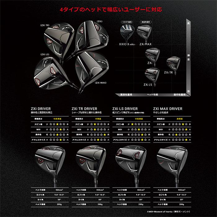 DUNLOP SRIXON ZXi ドライバー Diamana ZXi50 カーボンシャフト