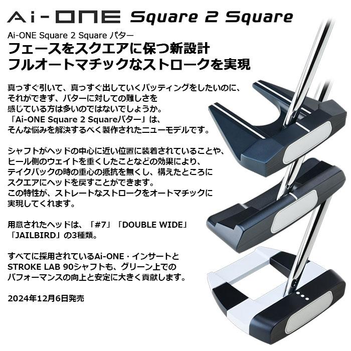 AiーONE ODYSSEY Ai-ONE Square 2 DOUBLE WIDE パター 日本仕様 STROKE