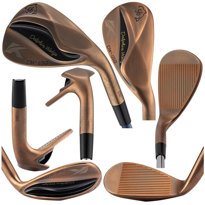 女性用 レディース　Kasco -キャスコ-　DOLPHIN WEDGE DW-125G Copper for LADIES　Dolphin DP-231 L シャフト　セミグースネック　ドルフィンウェッジ カッパー | kasco | 06