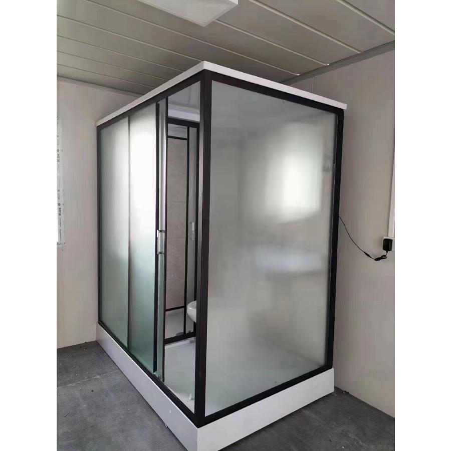 簡易シャワー室 簡易浴室 家庭用 便利 トイレセット シャワーヘッド ドア ガラス便器付き シングルルーム コンテナハウス 納期相談 |  | 05