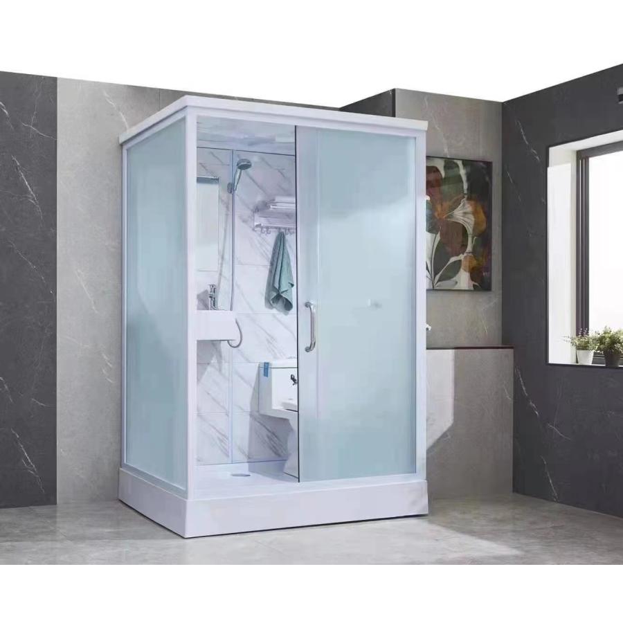 簡易シャワー室 簡易浴室 家庭用 便利 トイレセット シャワーヘッド ドア ガラス便器付き シングルルーム コンテナハウス 納期相談 |  | 06