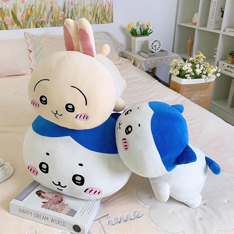 ちいかわ ハチワレ うさぎ ぬいぐるみ 抱き枕 ちいかわ枕 ベッド ちいかわ ハチワレ うさぎ ぬいぐるみ 抱き枕 ちいかわ枕 ベッド