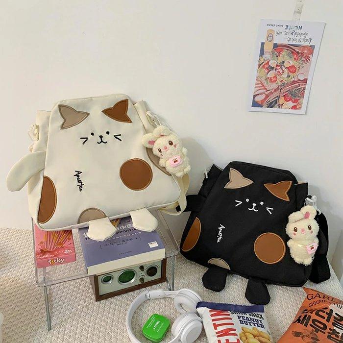 猫顔バッグ 猫柄 ねこ ショルダーバッグ バッグ 猫 ペット ハンドバッグ 斜めがけ 斜めがけバッグ 肩がけ 猫型 猫グッズ レディース 女の子 かわいい |  | 05