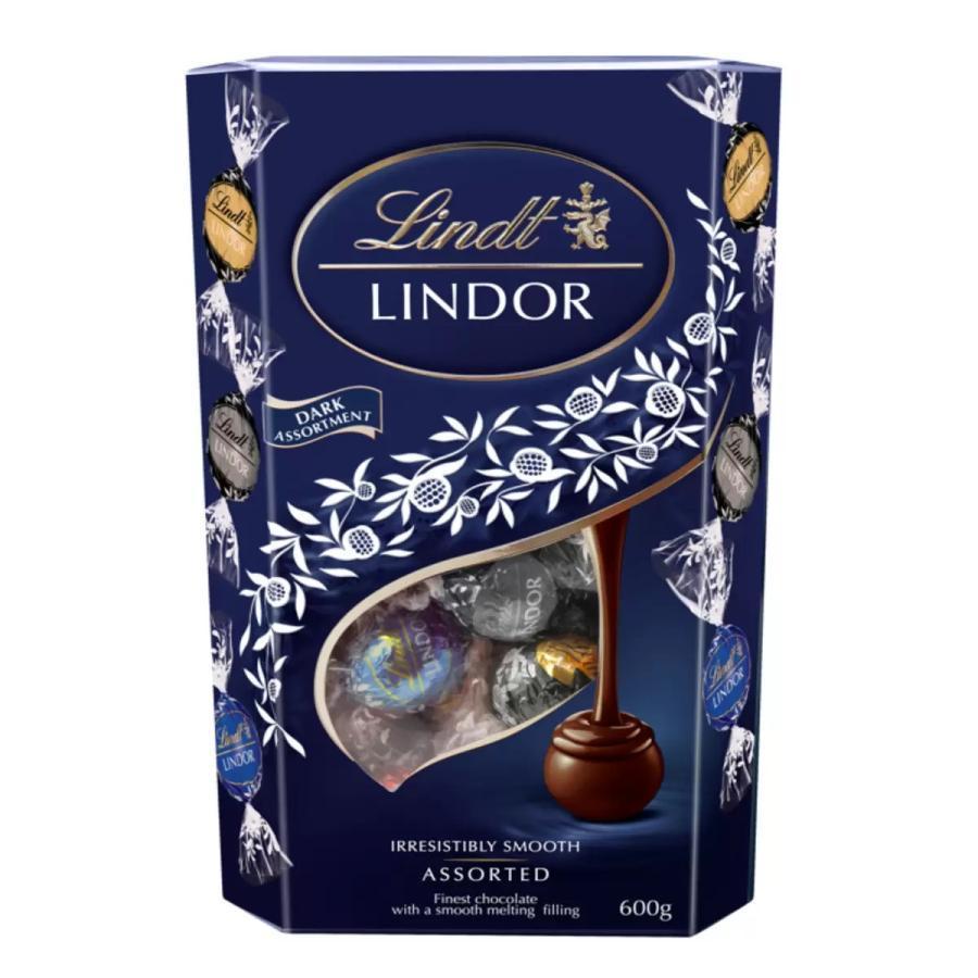 LINDOR 箱つき リンツ リンドール チョコ 4種 48個 600g 高級