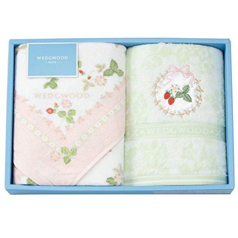 東京 西川 タオル ギフト フェイスタオル 2枚 綿100 ウェッジウッド ワイルドストロベリー ブランドタオル 上品 繊細 普段使いしや M0nps4lpdy タオル Tdsc Sn