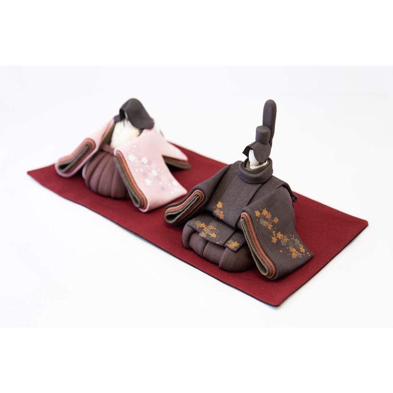 ひな人形 陶雛 澤りか作 (男雛 黒、女雛 ピンク) お雛様 コンパクト 水洗い可 桐箱入り 陶雛 澤りか作 男雛 女雛 ピンク お雛様 コンパクト 水洗い可 桐箱入り