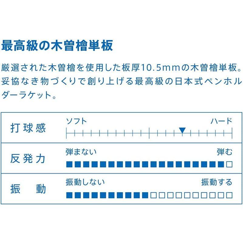 ヴィクタス(VICTAS) 卓球 ラケット DYNAM 10.5 ダイナム10.5 攻撃用日本式ペンホルダー 300061 VICTAS 卓球 ラケット DYNAM ダイナム10 攻撃用日本式ペンホルダー