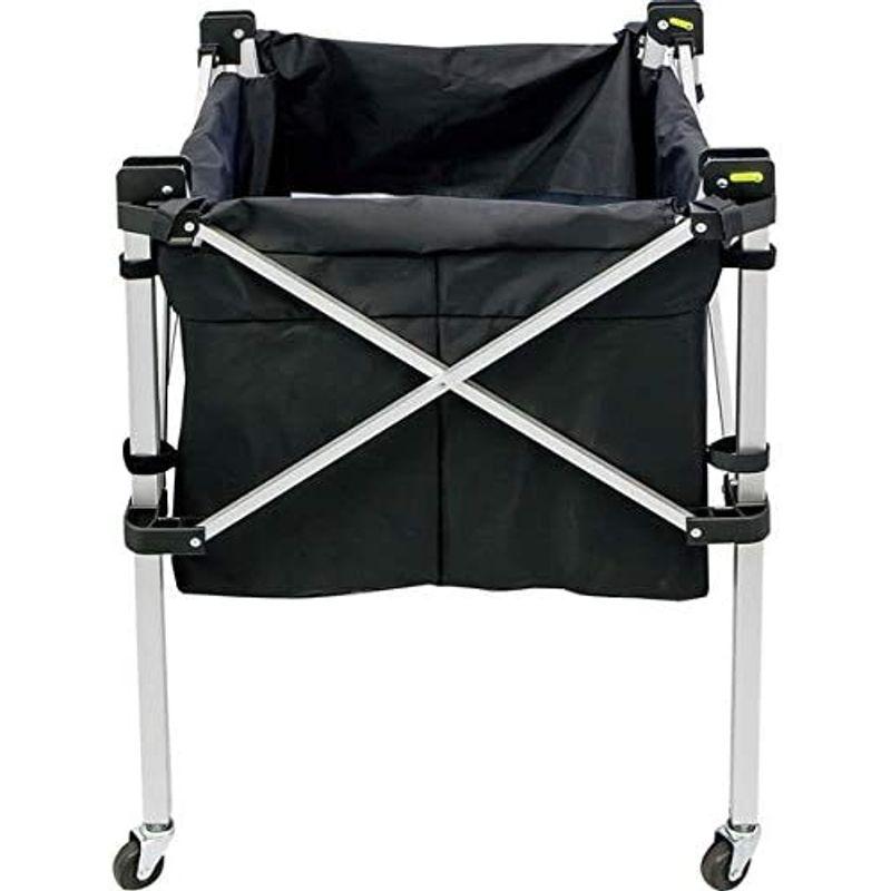 ミカサ(MIKASA) 折りたたみ式ボールカゴ(舟形)3点セットフレーム・幕体・キャリーケース ブラック AC-BC210-BK キャリーケース ブラック 幕体 MIKASA 折りたたみ式ボールカゴ 舟形 3点セットフレーム AC BC210 BK ナイロン