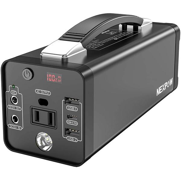 肌触りがいい Nexpow ポータブル電源 蓄電池 家庭用 車中泊 キャンプ アウトドア 防災グッズ 停電時 ポータブルバッテリー 防災 送料無料 Habitat Jeunes Normandie Fr