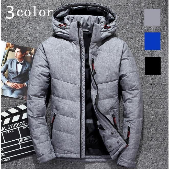 新春福袋21 ブルゾン フード付き ハイネック ジャケット ダウンコートメンズ 40代50代60代 防風ジャケット メンズ ダウンコート 冬アウター 防寒着40代50代60代 防風コート 無地 コート アウター Epiceventsdoral Com
