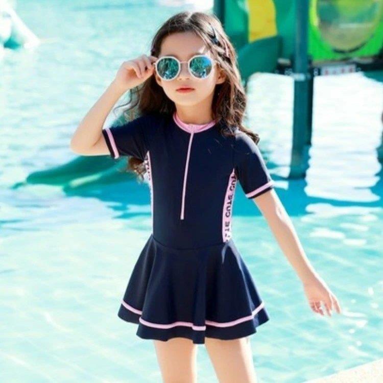水着 女の子 ワンピース ラッシュガード キッズ 長袖 半袖 Uvカット 大きいサイズ おしゃれ 可愛い 子供 子ども こども ジュニア Xrxc Cocoaru Store 通販 Yahoo ショッピング